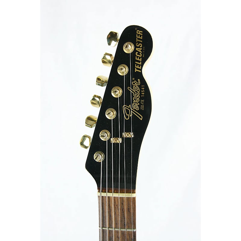 Fender Collector's Edition Black and Gold Telecaster image 5