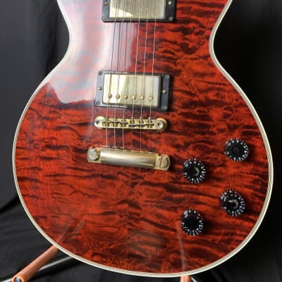 Gibson Les Paul Custom Shop Quilt 2014 - Fire Tiger | Reverb Gibson Les Paul Custom Shop Quilt 2014 - Fire Tiger | Reverb