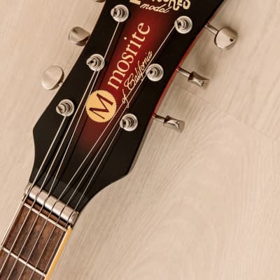 2000s Mosrite USA Ventures Model Mark I 1964 Vintage Reissue Red Sunburst w/ Vibramute, Fillmore image 4