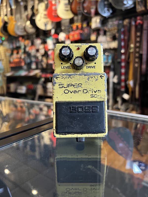 WEB限定カラー 1985年日本製ヴィンテージ BOSS OverDrive Super SD-1