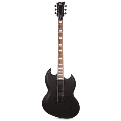 ESP LTD Viper-400 Baritone Black Satin Electric Guitar for sale