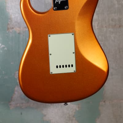 Mint Tagima TG-500 Electric Guitar - Metallic / Gold Yellow Finish image 9