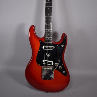 1970s Epiphone ET-270 Red Finish MIJ Electric Guitar for sale