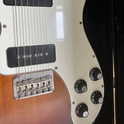 Fender Modern Player Telecaster Thinline Deluxe 2012 - 2018 3-Color Sunburst image 5
