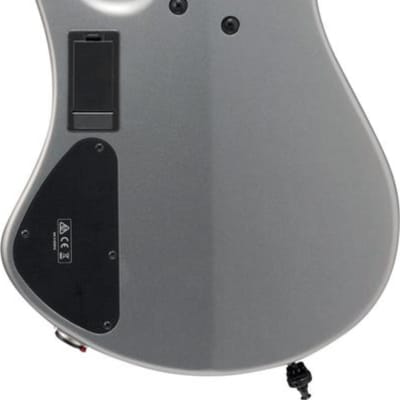 Ibanez EHB1005SMS Headless Multi Scale 5-String Bass, Metallic Gray Matte w/ Bag image 3