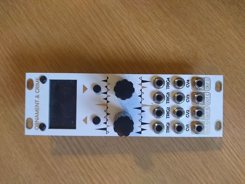 After Later Audio Ornament and Crime 2020s Gold & White Reverb