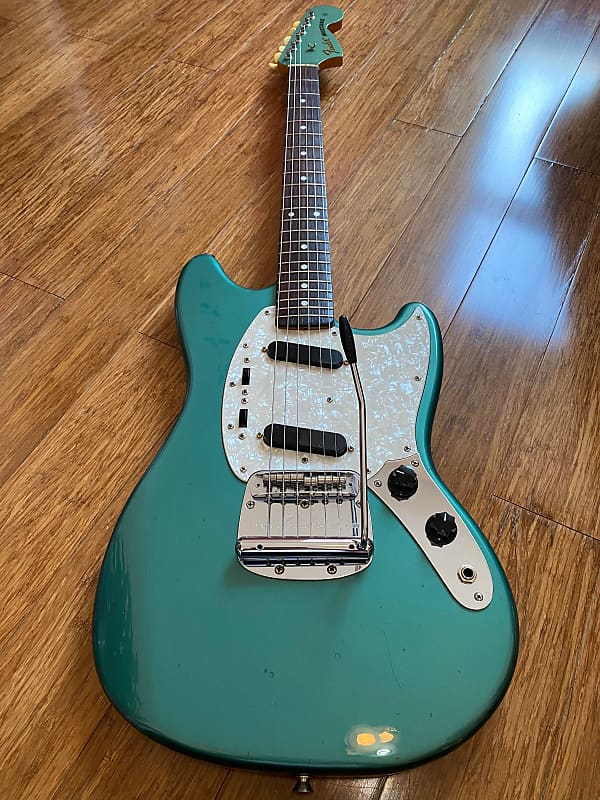 Fender Japan Order Made Mustang '69 Reissue 2004 Ocean | Reverb
