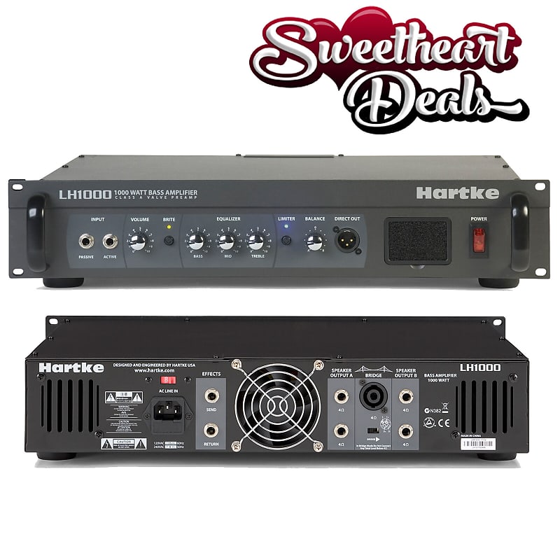 【希少】Hartke LH1000 1000W ベースアンプ LH1000 | Hartke