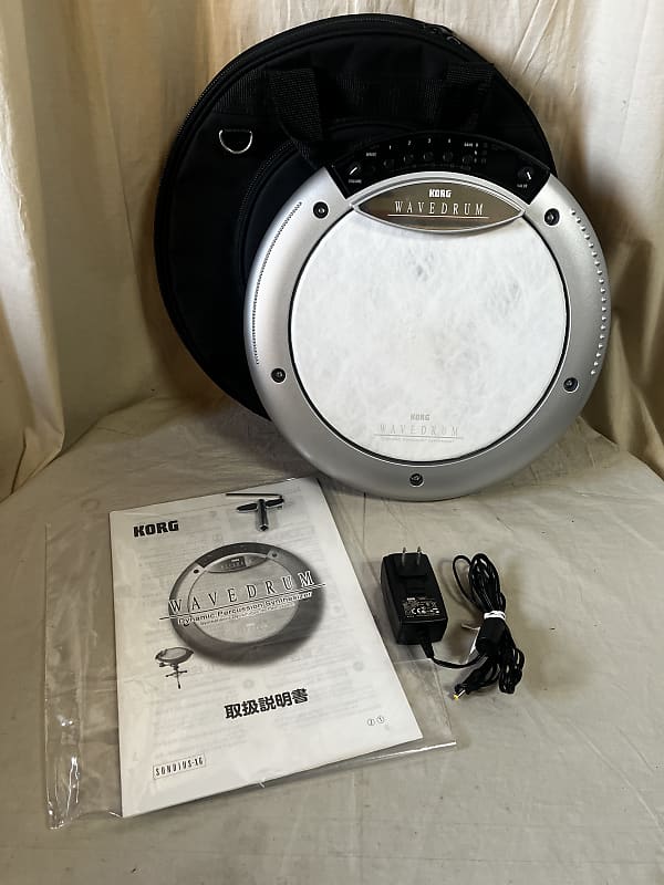 Korg Wavedrum WD-X Drum/Percussion Synthesizer w/ bag, power