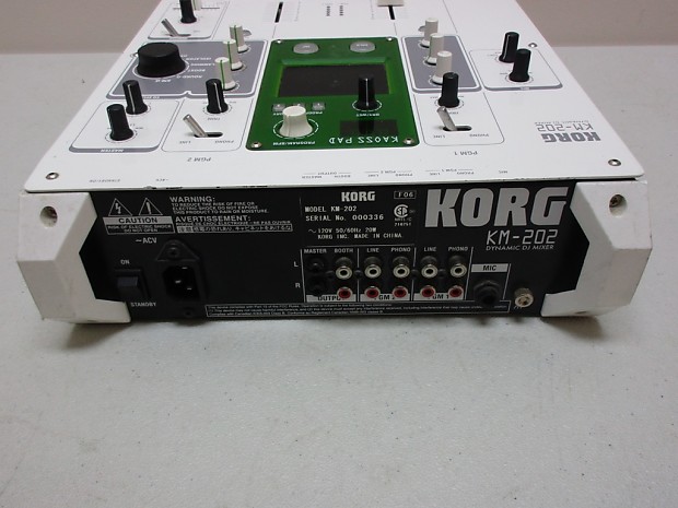 ウェブアウトレットア 【美品】 KORG コルグ DJミキサー KM-202 - 楽器