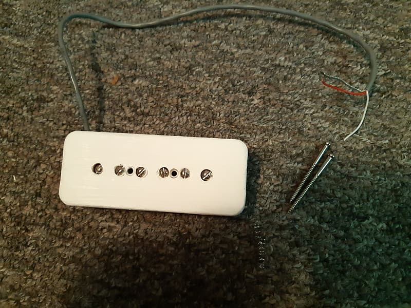 Kent Armstrong P90 Bridge White Reverb