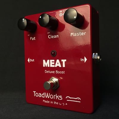 NOS Toadworks Meat Deluxe Boost  Guitar Effects Pedal image 4