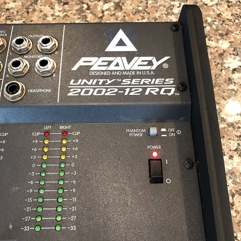 Peavey Unity Series 2002-12 RQ | Peavey Console | Peavy Mixer Late