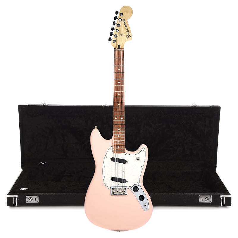 Fender mustang store pink shell