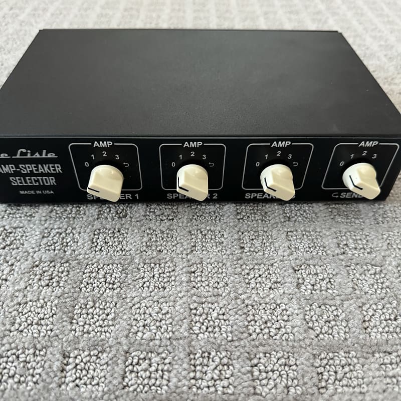 de Lisle AmpSpeaker Selector V3 Reverb