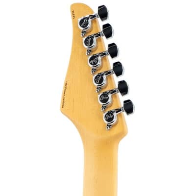 Suhr Guitars JE-Line Classic S Ash HSS (Trans Sonic Blue/Maple) [Special price] image 5