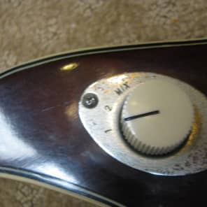 1960's Vintage Hollowbody Electric Guitar (possibly Teisco or similar) image 6