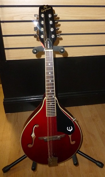 Gibson Epiphone The Epiphone MM20 1997 Trans Red Mandolin