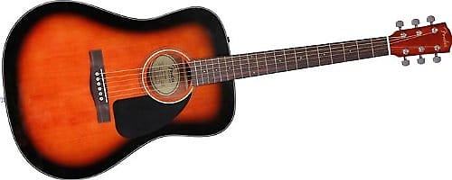 Fender Acoustic Guitar SD 60 SB Sunburst | Reverb