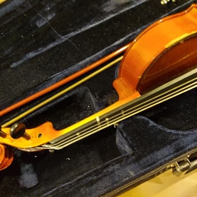 Emmanuel Berberian Sized 3/4 violin, USA 2011, with case & bow image 9