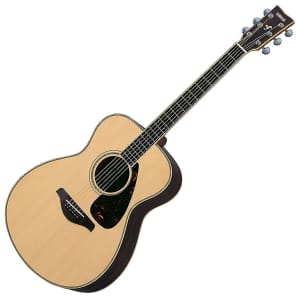 Yamaha FS730S Solid Spruce Top Grand Auditorium Acoustic Guitar Natural