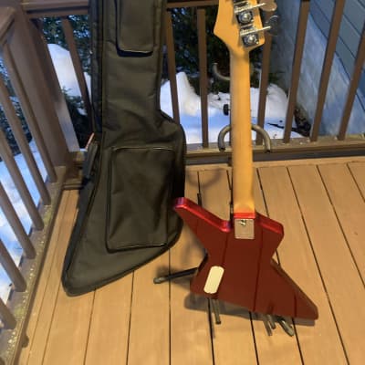Ibanez DT600-FR Destroyer Bass 1983 - Fire Red image 3