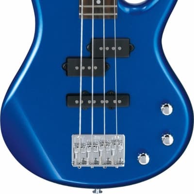 Ibanez GSRM20SLB Mikro Bass Guitar (Starlight Blue) + Free DVD, Guitar Pics, Strap, String Winder, and Tuner image 2