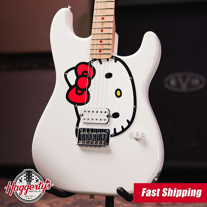 Squier Hello Kitty Stratocaster ストラップ付属 Hello Kitty Squier