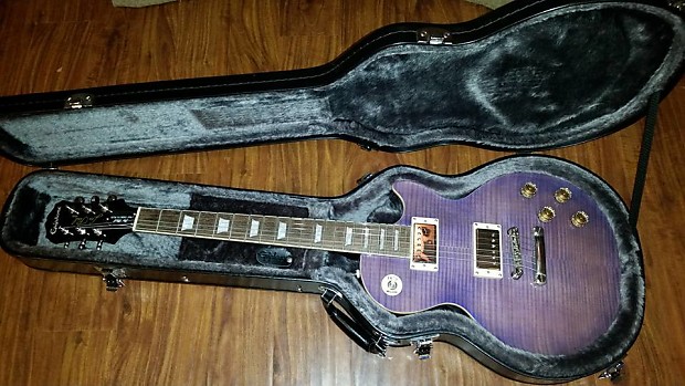 Epiphone Les Paul 1960 Tribute Blue / Purple | Reverb