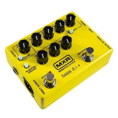 MXR IKEBE ORIGINAL M80 BASS D.I.+ Yellow | Reverb