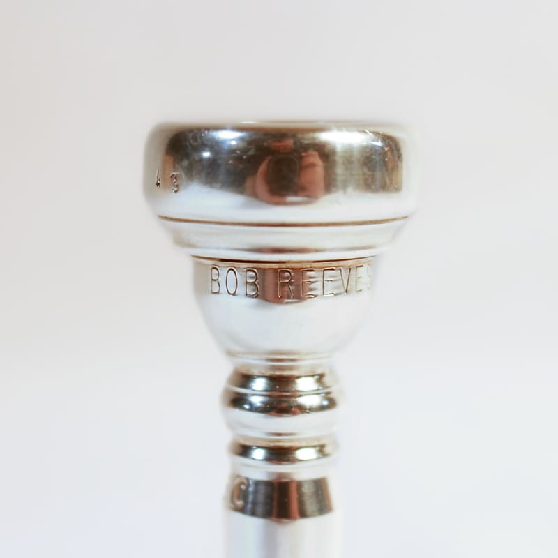 Bob Reeves 43C Threaded Trumpet Mouthpiece | Reverb
