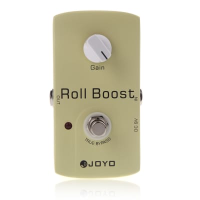 JOYO JF-38 Roll Boost Offering up to 35db Boost Stomp Pedal True Bypass FREE USA Shipping image 1