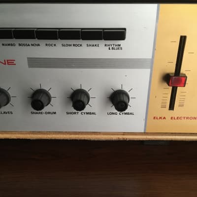 ULTRA RARE ELKA DRUMMER ONE DRUM MACHINE / BEATBOX 1969 - KRAFTWERK / CLUSTER / KRAUT ROCK image 8