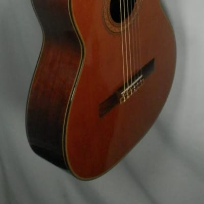 Takamine CD132SC Classical Cutaway Acoustic Electric Guitar with case used Made in Japan image 9