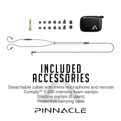MEE audio Pinnacle P2 High Fidelity Audiophile in-Ear Headphones with Detachable Cables image 9