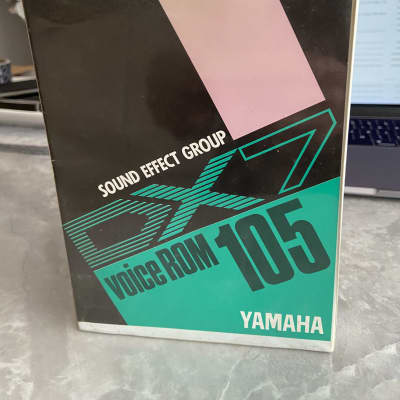 Yamaha DX7 Voice Rom Data Cartridge 105 (Sound Effect Group) 1986