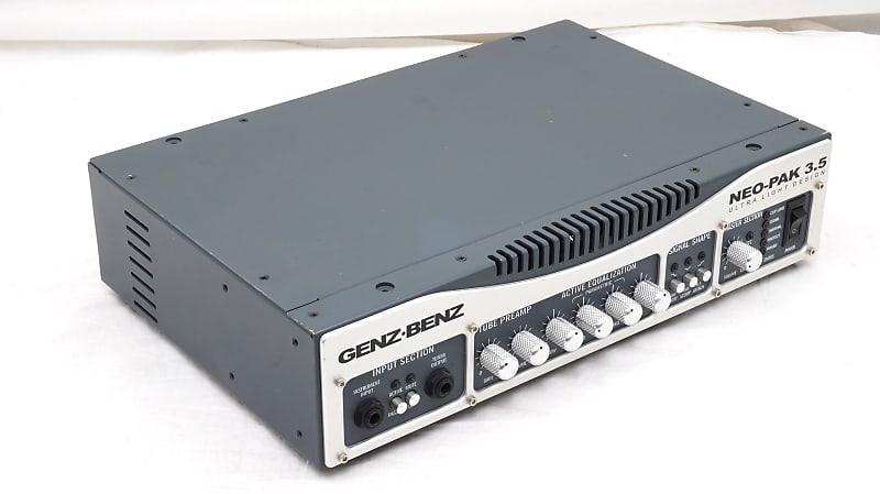 Genz Benz Neo-Pak 3.5 - Compact Ultralight Bass Head Amp | Reverb  Deutschland