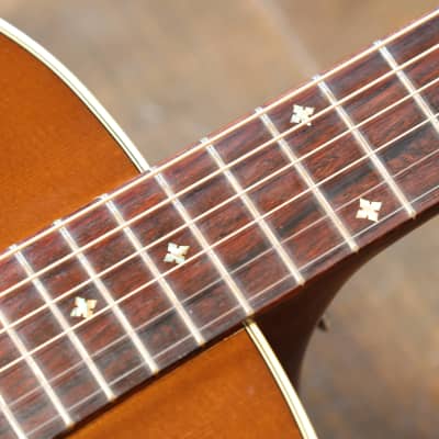 2007 Gibson Custom Shop Ren Ferguson Masterbuild J-45 Quilted Mahogany Custom Acoustic/ Electric Guitar Honey Burst w/ Double Pickguard + COA OHSC image 9