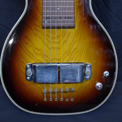 Asher Short scale lap steel from the private collection of Ben Harper 2000's Sunburst image 5