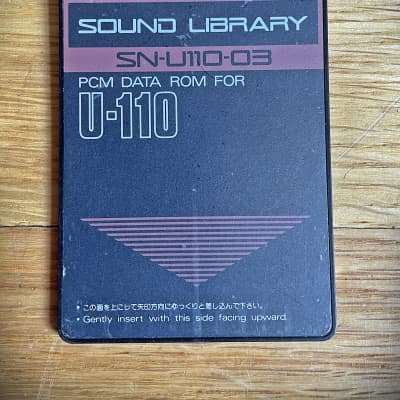 Roland SN-U110-09 Guitar & Keyboards Sound Library PCM Data