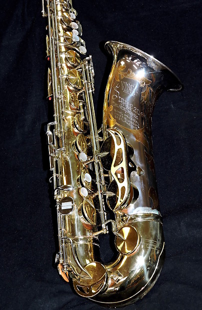 King Super 20 Silver Sonic Tenor Saxophone with sterling