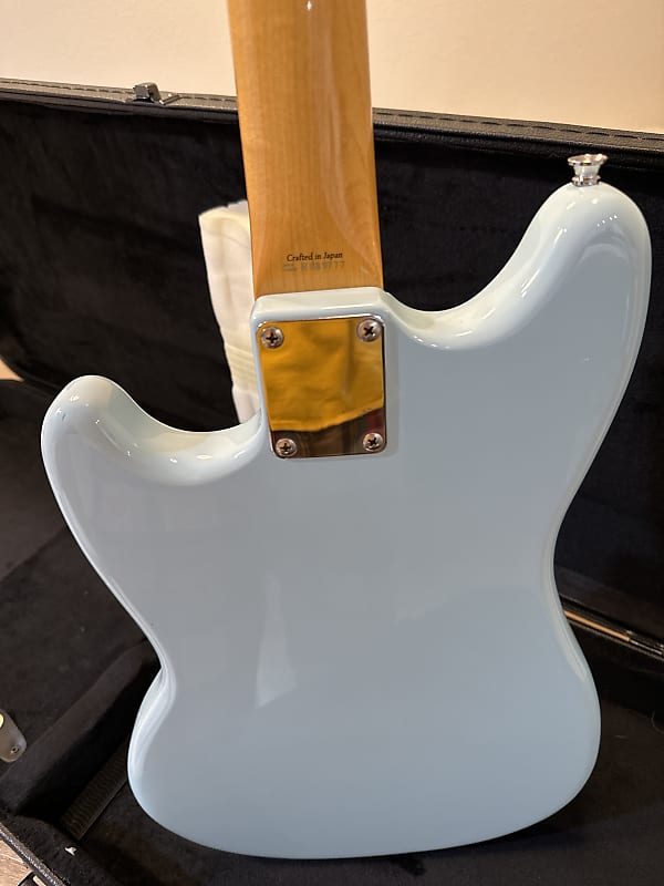 Fender Mustang contour body 2000-2008 - Blue | Reverb