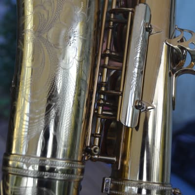 Selmer SBA Alto Saxophone 1947 Lacquer image 9