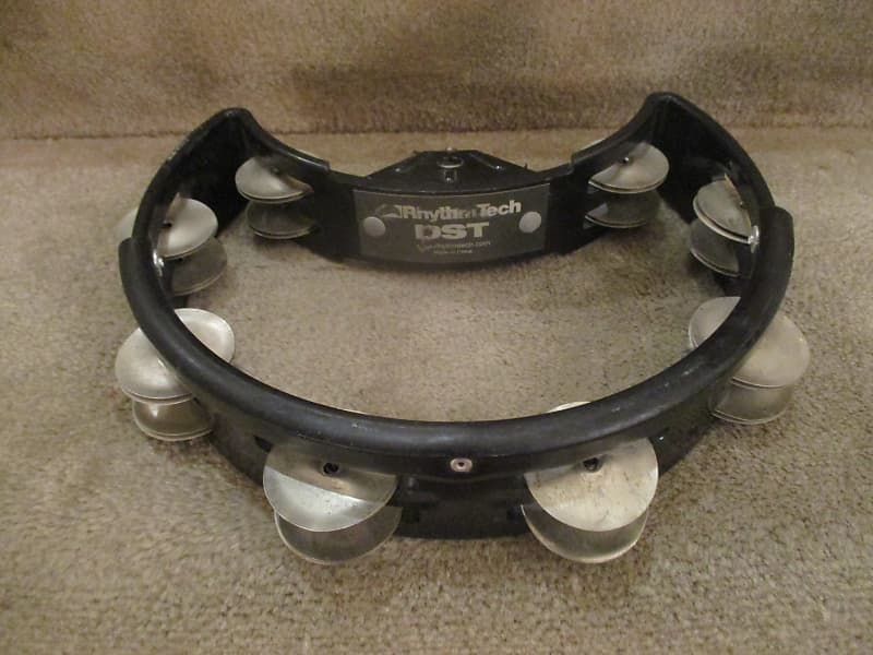 Rhythm Tech Large Mountable Or Hand Held Tambourine - Excellenet! image 1