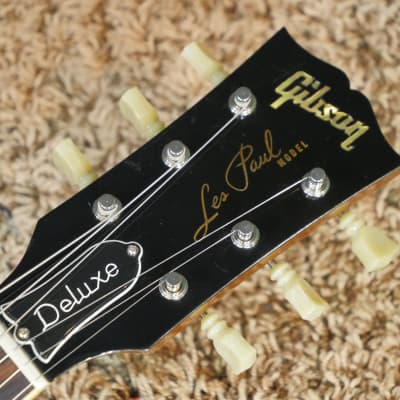 Video! 2018 Gibson Guitar Center 1975 Les Paul Deluxe Tribute Basalt Blue Sparkle image 5