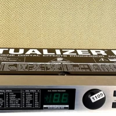 Behringer BEHRINGER VIRTUALIZER PRO DSP 1000P 24Bit Dual DIGITAL EFFECTS PROCESSOR 1109 for sale