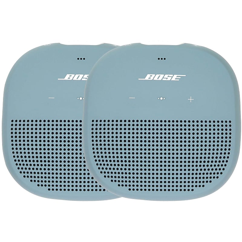 2x Bose Soundlink Micro Bluetooth Speaker (Stone Blue) image 1
