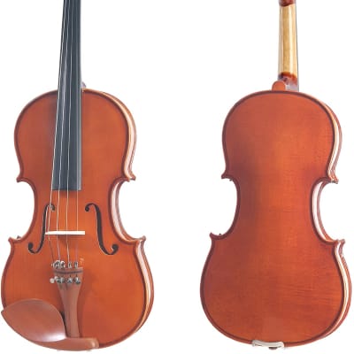 Cecilio CVN-200 Solidwood Violin with D'Addario Prelude Strings - Size 3/4 image 1