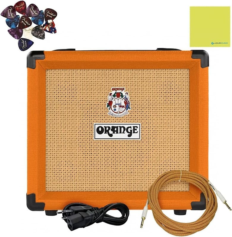 Mint Orange Amps Crush 1212W 1x6 Guitar Combo Amp Bundle Reverb