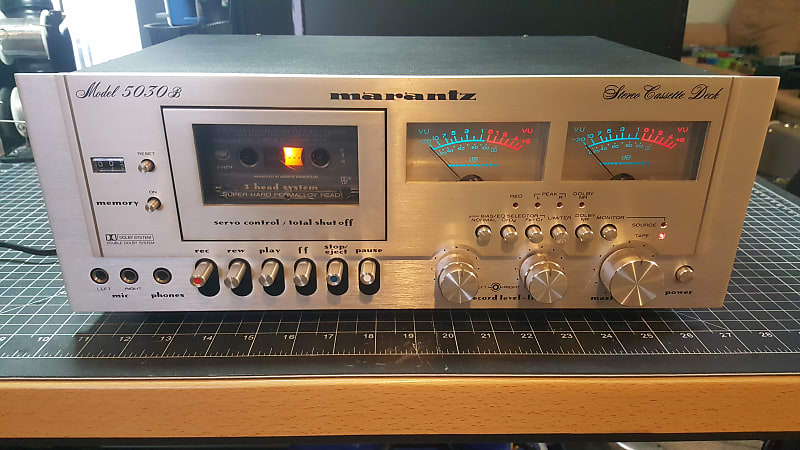 Marantz 5030B Cassette Deck - Restored And Working 100% | Reverb